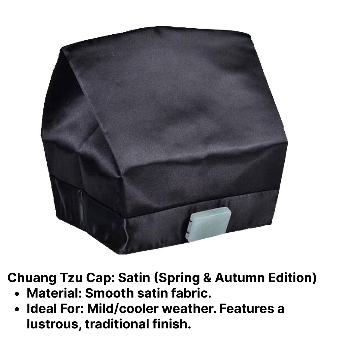 Traditional Taoist Hat - Zhuangzi Hat** | Chinese Daoist Meditation Hat for Zen, Qi Gong, Tai Chi