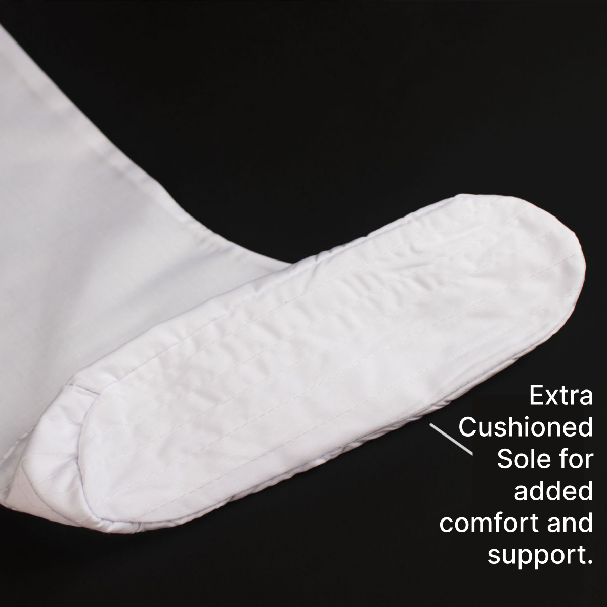 Unisex Traditional Taoist Priest Ankle Socks - Pure White Kung Fu Martial Arts Socks for Hanfu & Cosplay