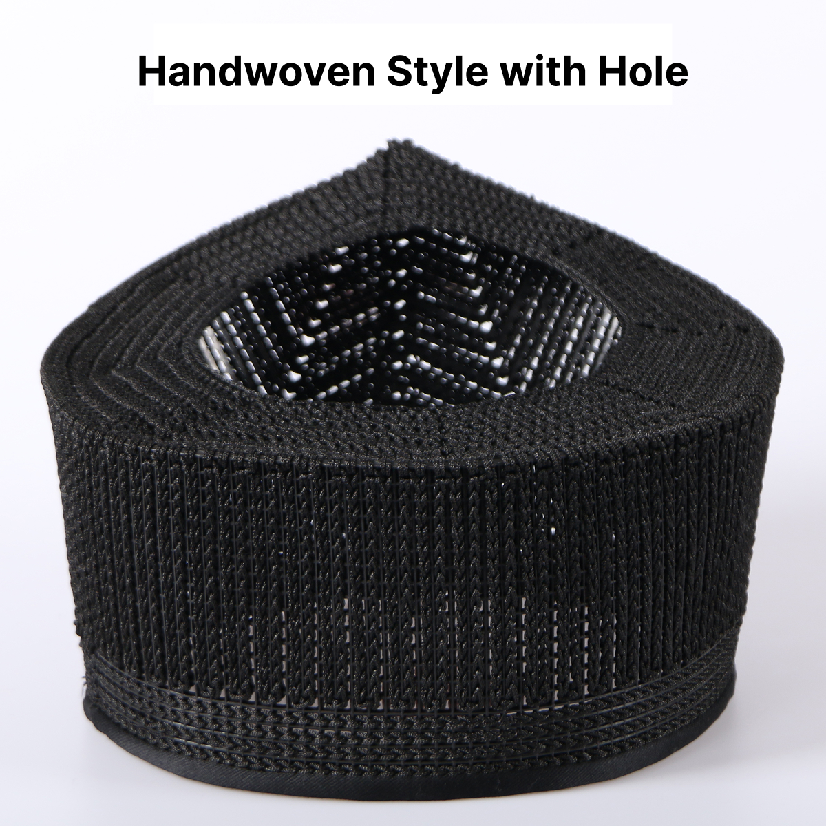 Handwoven Taoist Priest Hat - Hunyuan Jin, Lotus Crown, Zhuangzi Jin, Taoism Headdress | Traditional Chinese Taoist Cap