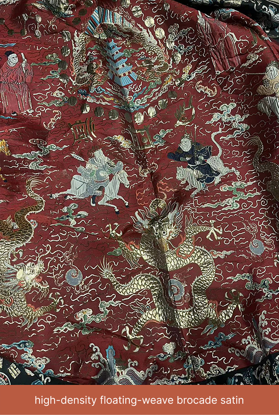 Authentic Sanqing Daoist Robe Replica - Four Divine Emblems Ritual Gown for Taoist Priests | Men's Tai Chi Bagua  Costume