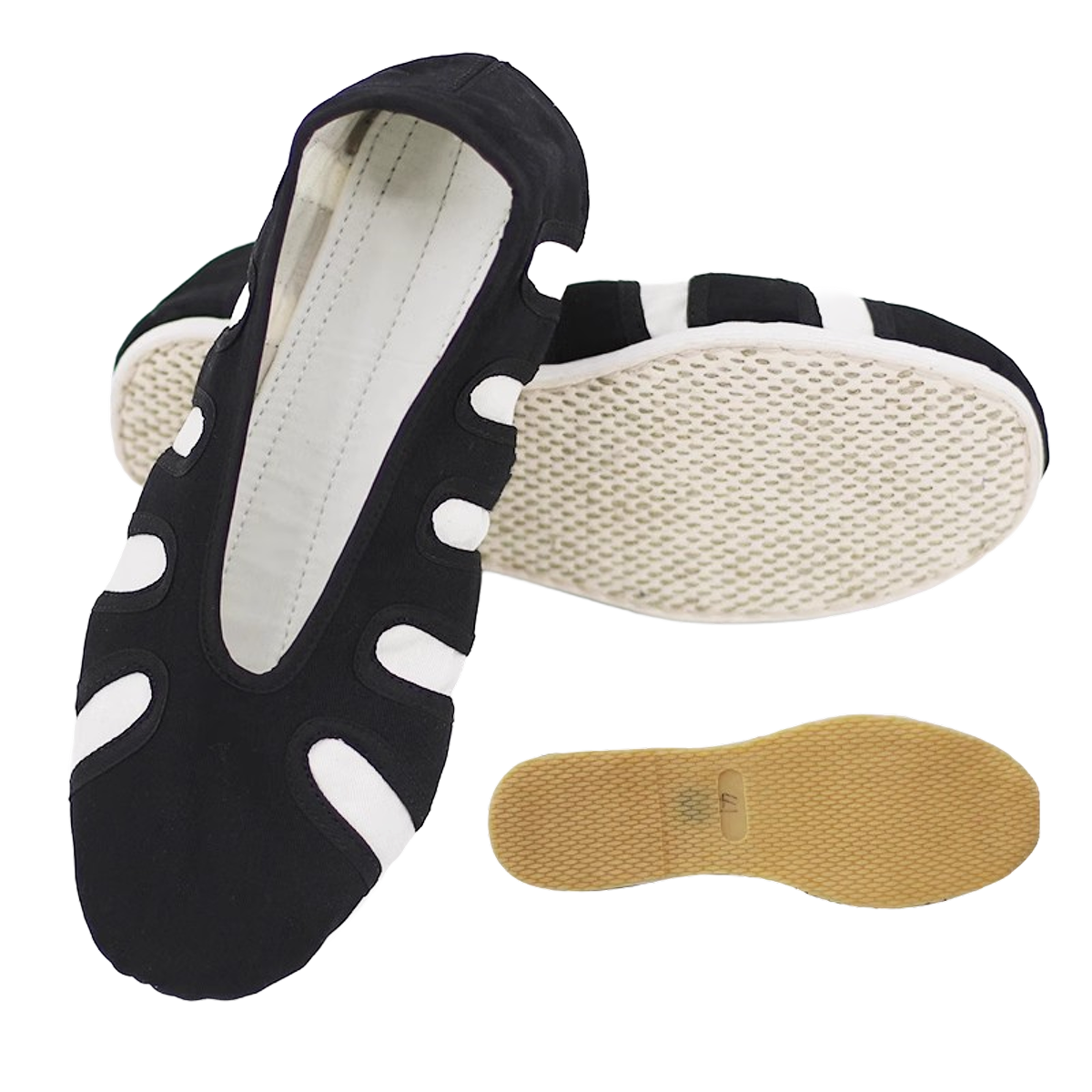 Handmade Thousand-Layer Sole Taoist Shoes | Traditional Kung Fu Tai Chi Shoes | Unisex Martial Arts Meditation Shoes | Ideal for Ba Duan Jin, Zhan Zhuang & Wellness