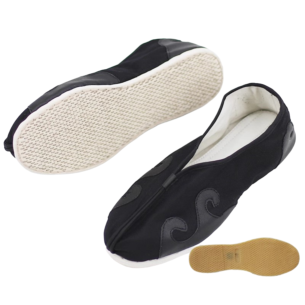 Handmade Thousand-Layer Sole Taoist Shoes | Traditional Kung Fu Tai Chi Shoes | Unisex Martial Arts Meditation Shoes | Ideal for Ba Duan Jin, Zhan Zhuang & Wellness