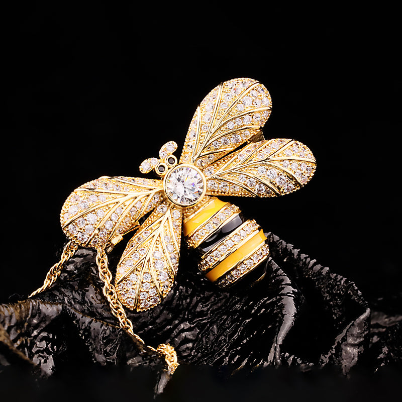 Bee brooch