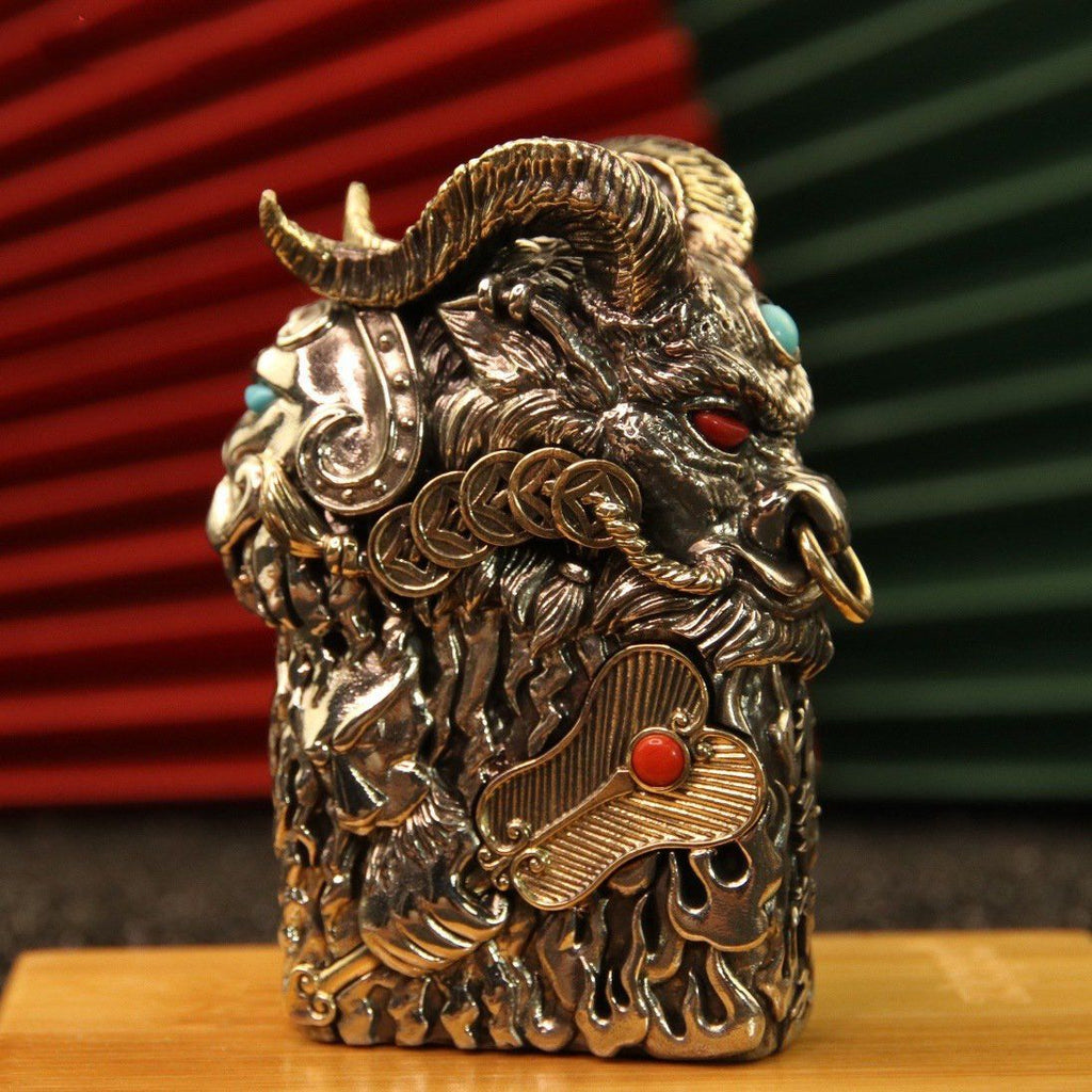 Cow Devil Lighter Shell Loong 