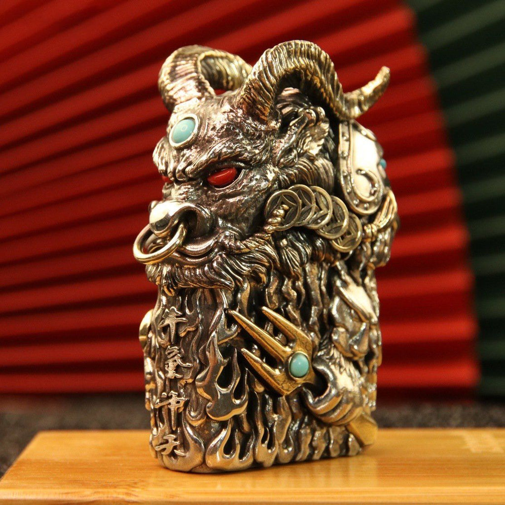 Cow Devil Lighter Shell Loong 