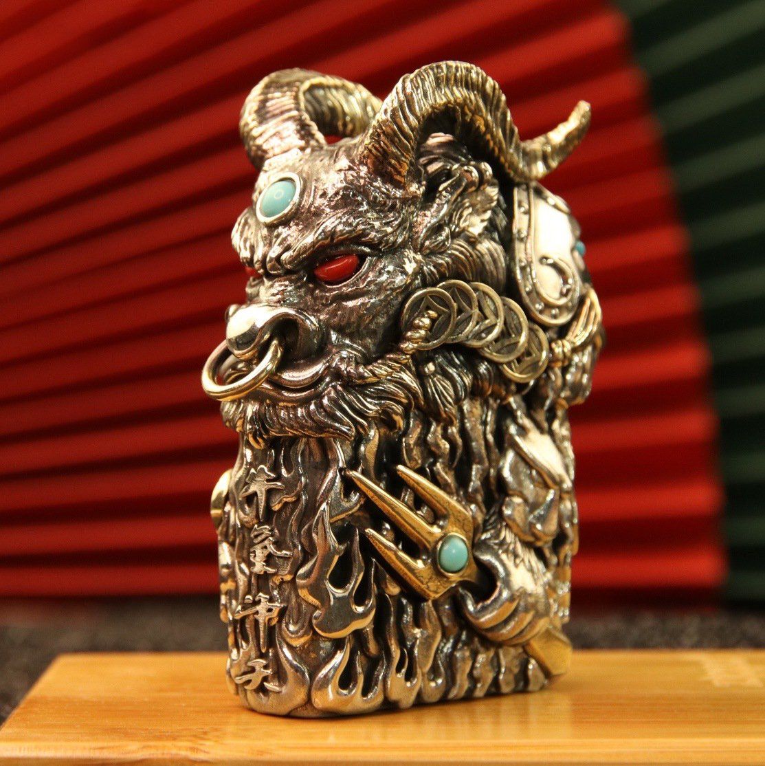 Cow Devil Lighter Shell Loong 